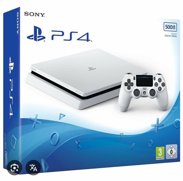 Console Sony PS4 Blanc 500GB
