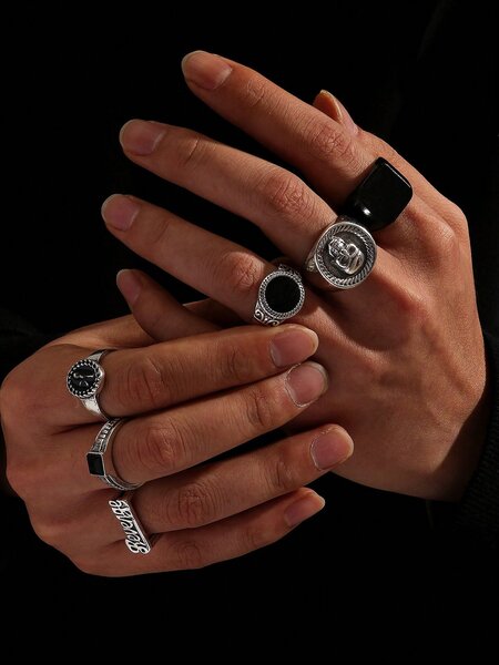 Bagues Homme en Argent