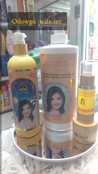 Nakita body milk,wash,oil,and face cream