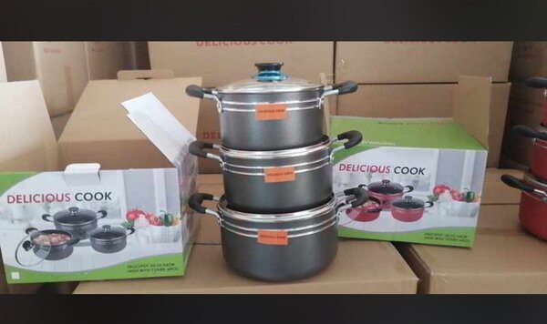 Nonstick 3 set cookware