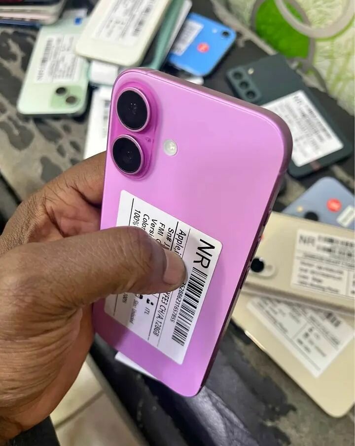 iPhone 16 Rose Frais 128GB