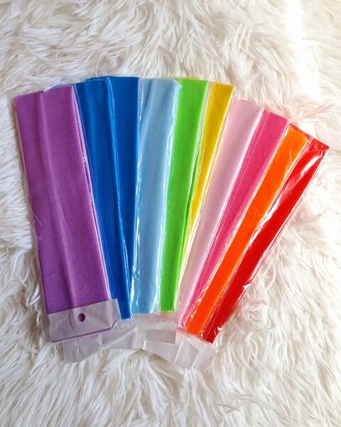 Bandeaux élastiques colorés