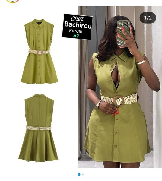 Chic robe élégante