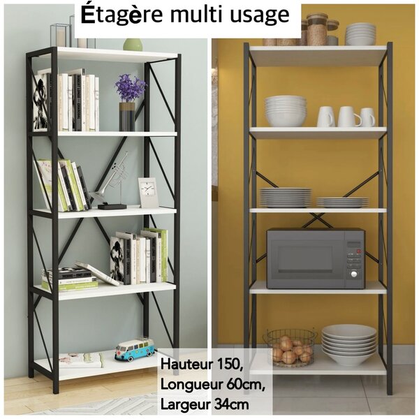 Étagère multifonction moderne