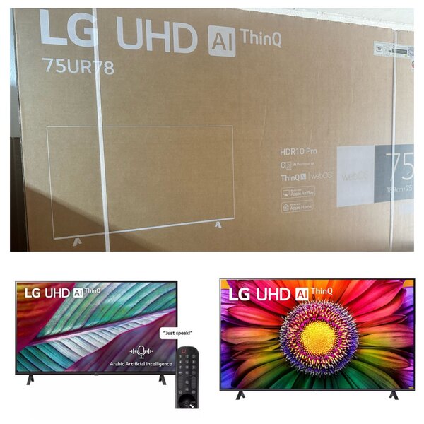 LG 65 inches Smart UHD 4K with Apple AirPlay Netflix Bluetoo