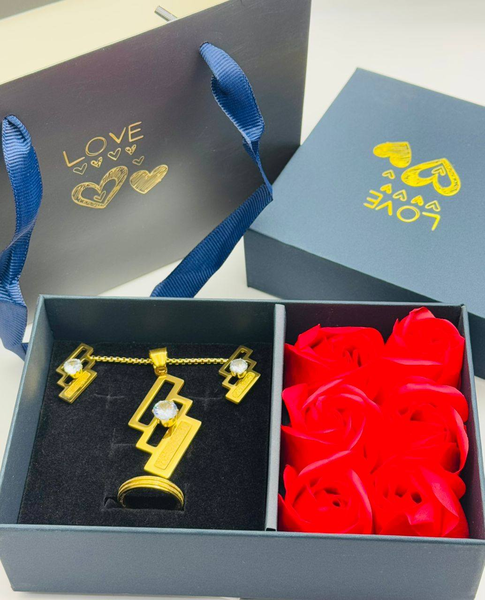 A gift set of jewelry