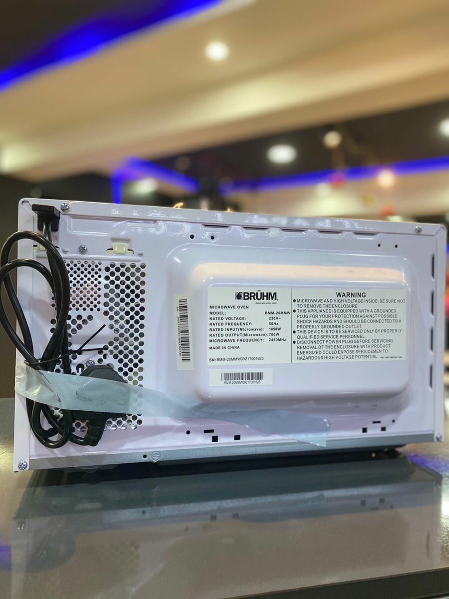 Bruhm 20L microwave oven