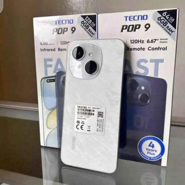 Smartphone Tecno Pop 9 128Go