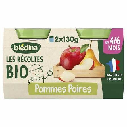 Purée Bio Pommes Poires