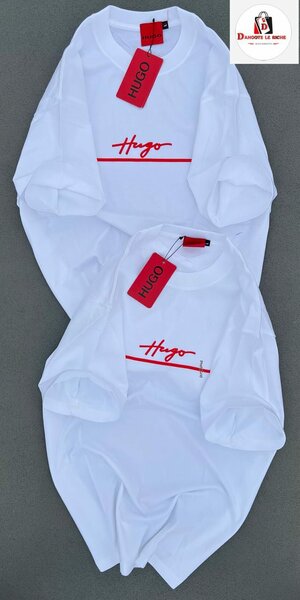 T-shirt Blanc Hugo Pour Hommes