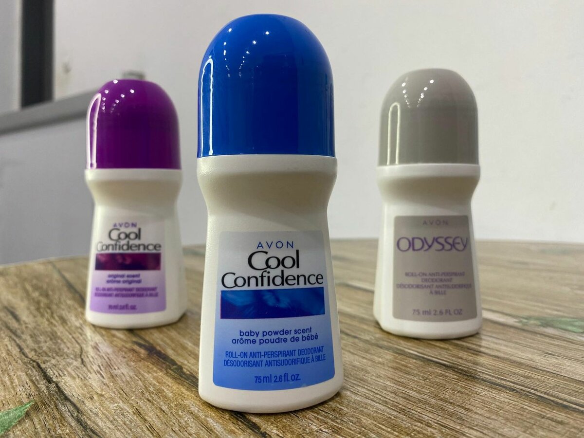 Lot de déodorants anti-transpirants