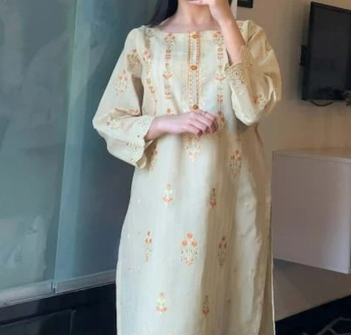 *CutWork Booring Embroidery 2pcs*