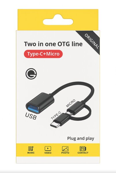 Adaptateur OTG Type-C Micro USB