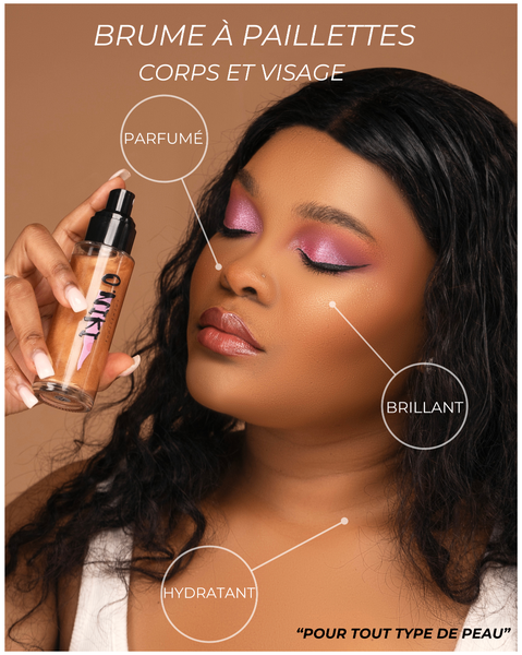 Spray à paillettes