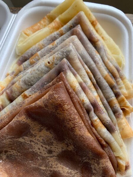 Crêpes gourmandes assorties