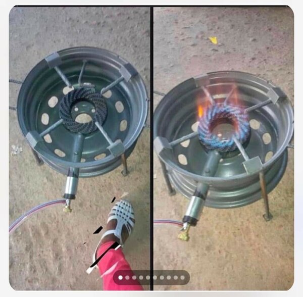 DIY Metal Gas Burner