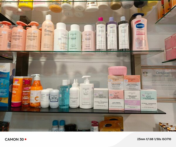 Produit cosmétiques importé