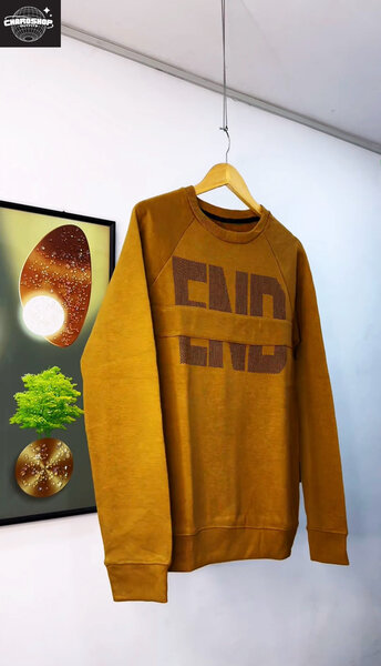 Sweatshirt à Imprimé Moderne