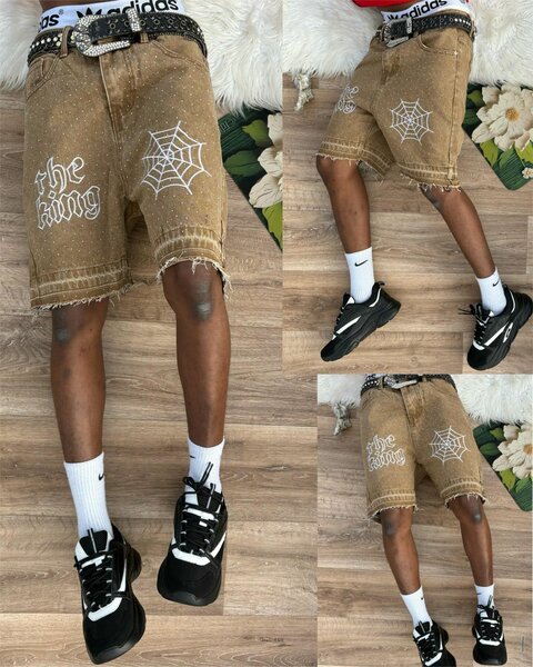 Shorts en jean style streetwear