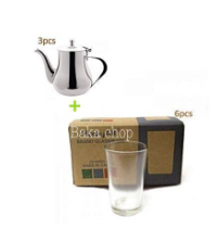 Ensemble Théière + 6 Verres