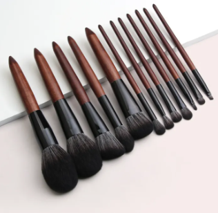 MAANGE 12Pcs High Quality Makeup Brush Set Foundation Powder Blending Shadow Bend Eye Liner Base Cosmetic Brushes Maquiagem