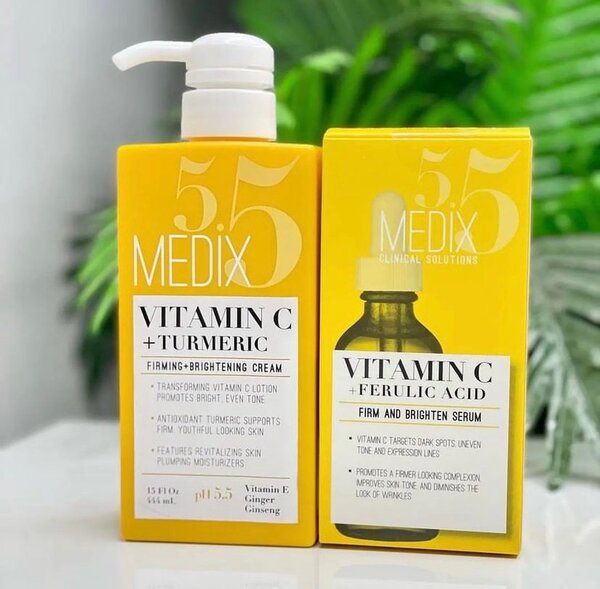 Medix 5.5 lotion and serum