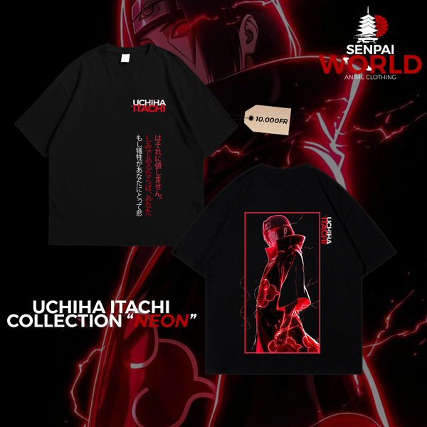 T-shirt Uchiha Itachi Neon