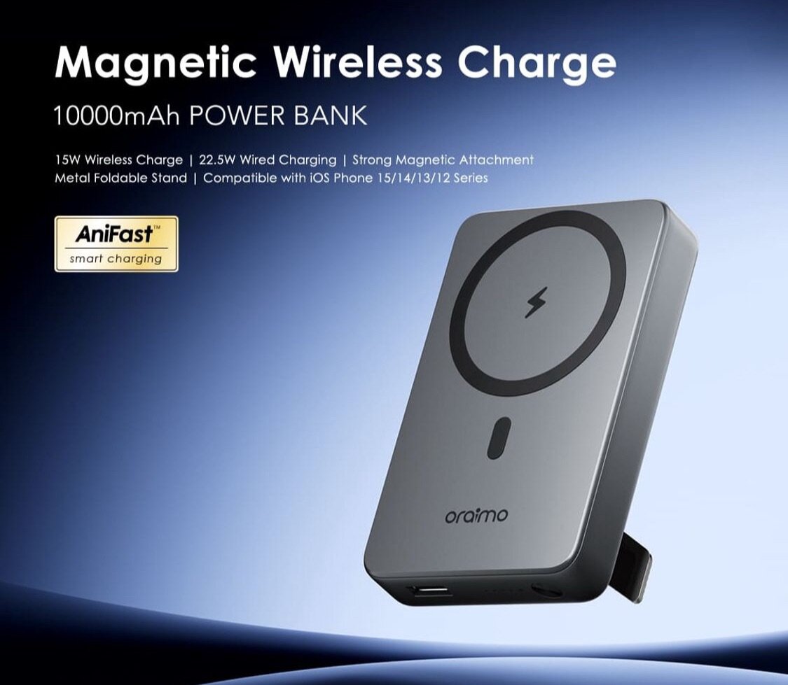 Chargeur MagSafe Oraimo 10000mAh