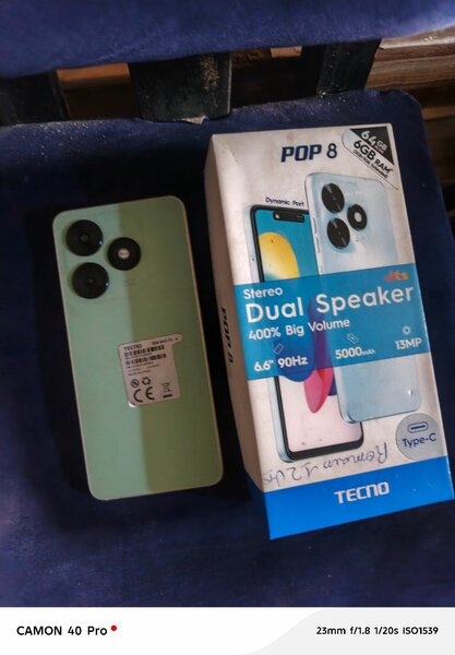 Smartphone Tecno Pop 8 64GB