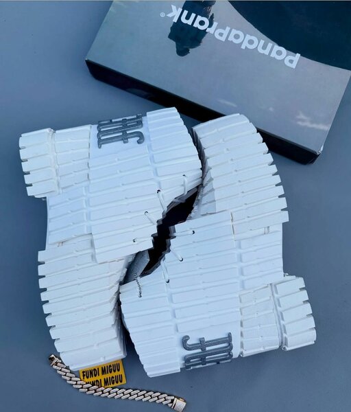 Bottes Chunky Blanches Trendi