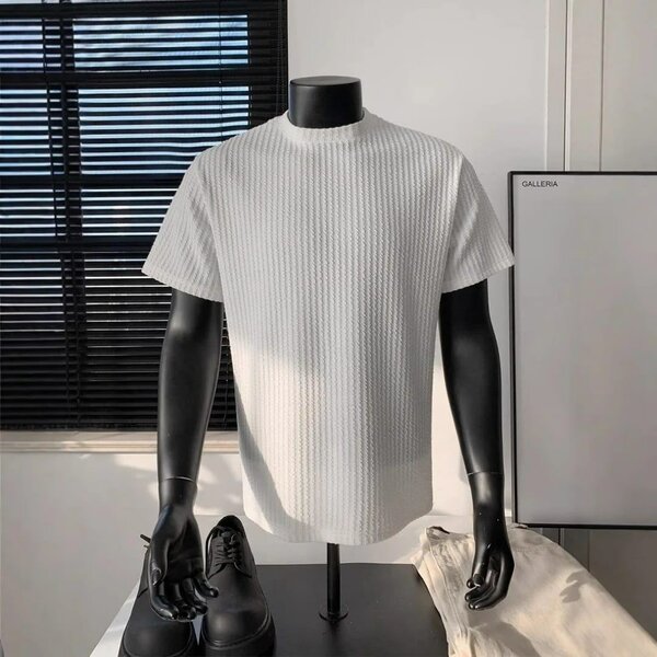 T-shirt texturé Homme Classique