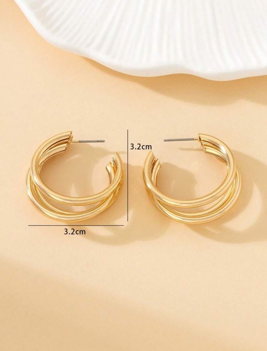Bold Hoops Earrings