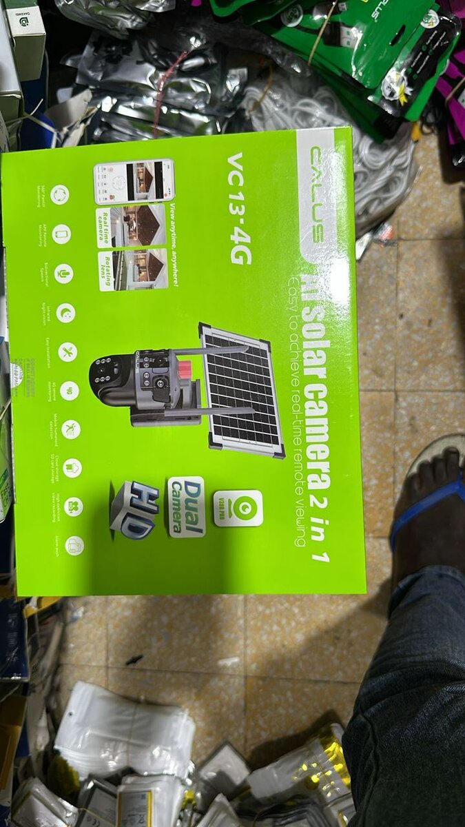 Caméra VC13 énergie solaire