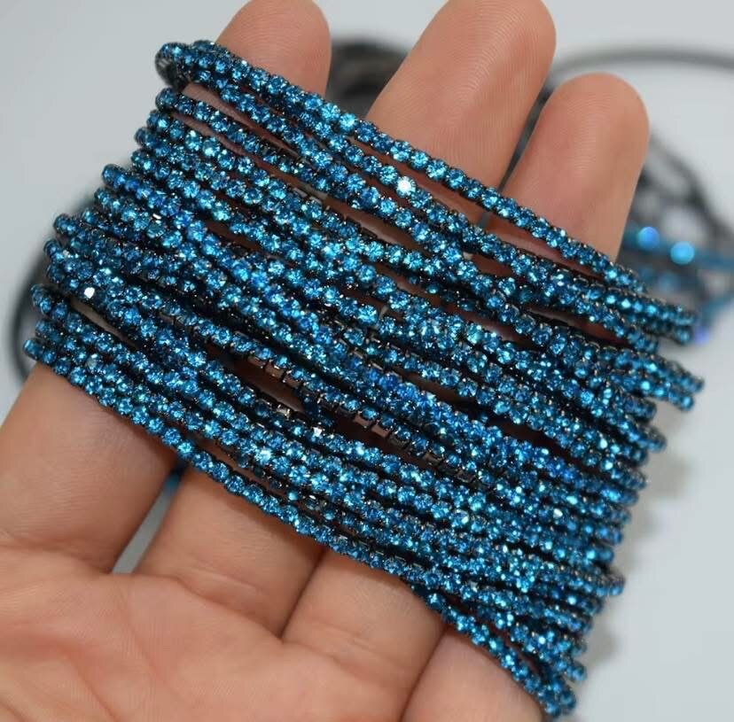 Bracelets en strass étincelants