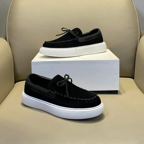 Mocassins en daim élégants