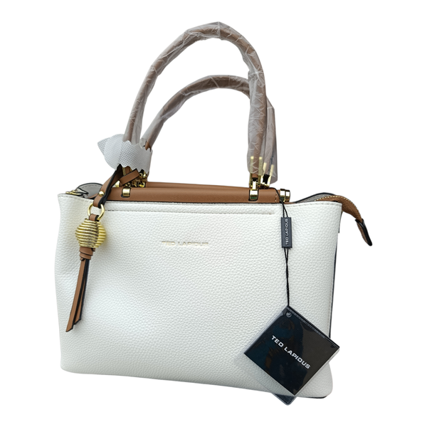 Sac à main en cuir blanc