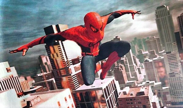 Tapis motif héros de dessins animés