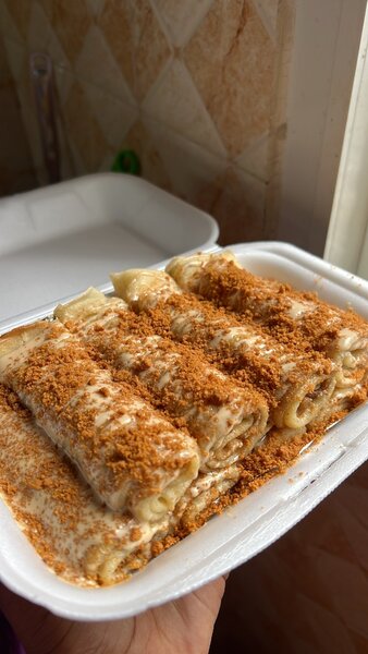 Crêpes à lel mojerne et lotus