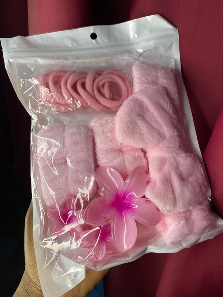 Lot de Bandeaux Douche en Peluche