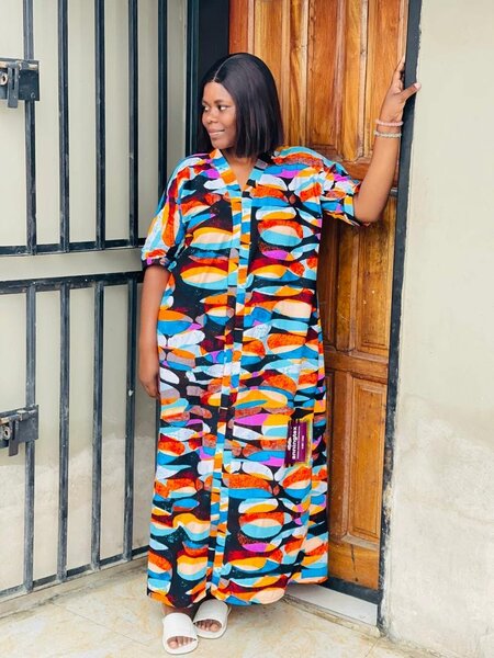 Bubu Ankara dress(Chitenge)