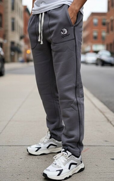 Pantalon de jogging gris