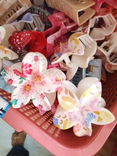 Pinces à cheveux fleurs