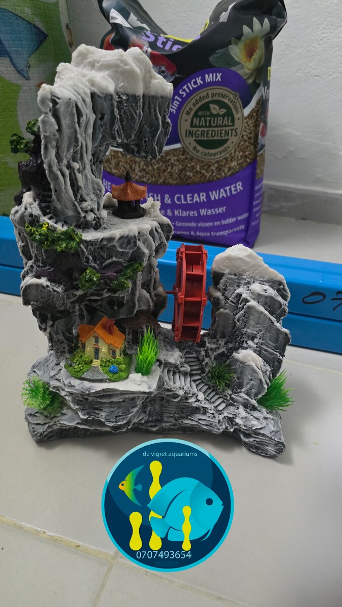 Décoration moulin pour aquariu