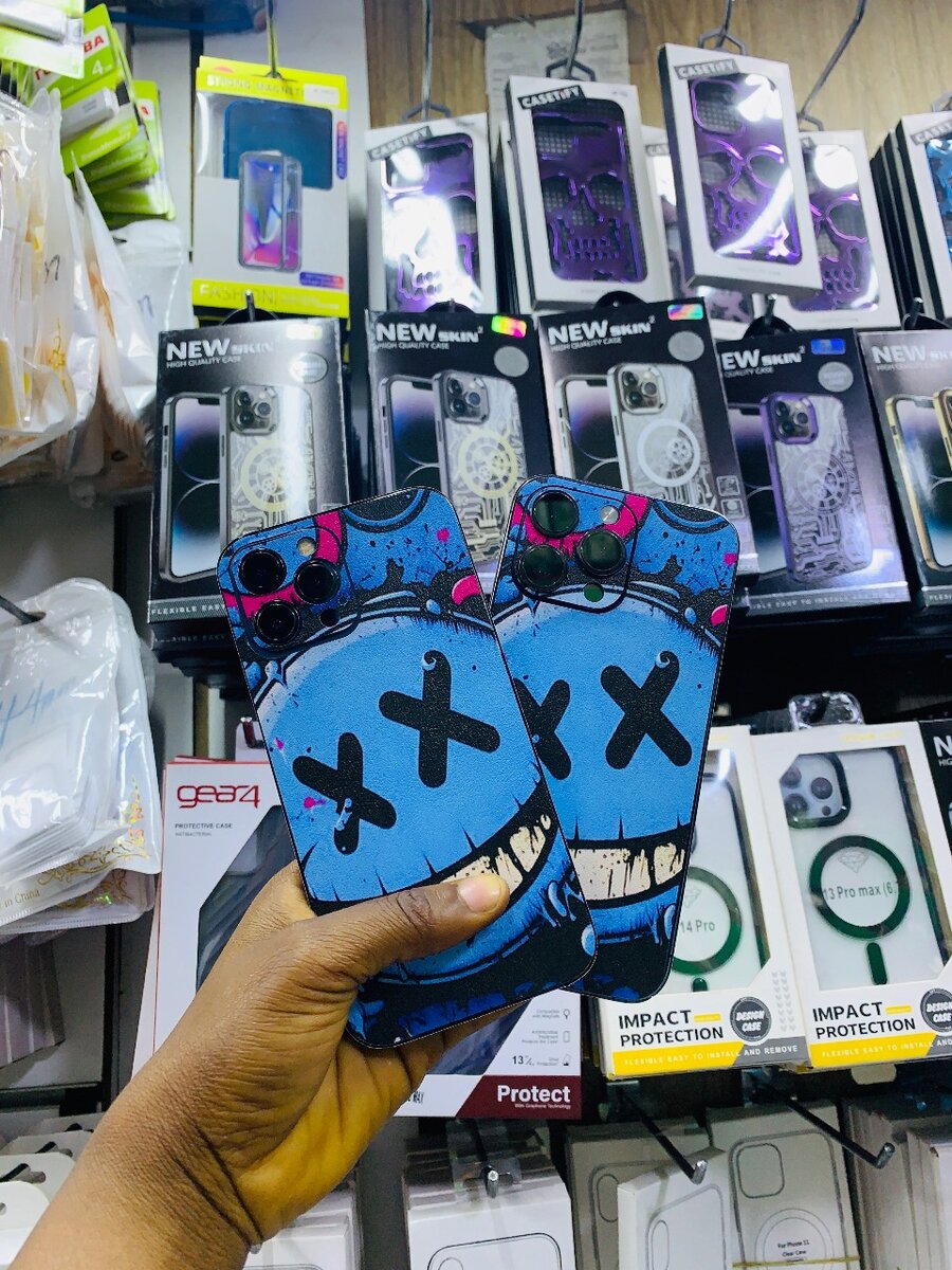 Leather Stickers for iPhones and Other Phones