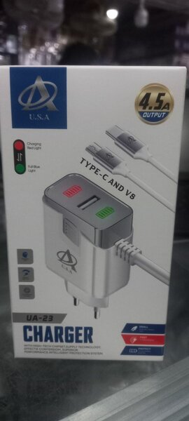 8600/typeC usb port 4.5amp charger