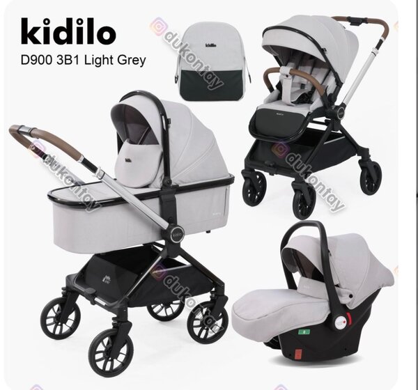 Коляска Kidilo d900 1,2в1,3в1