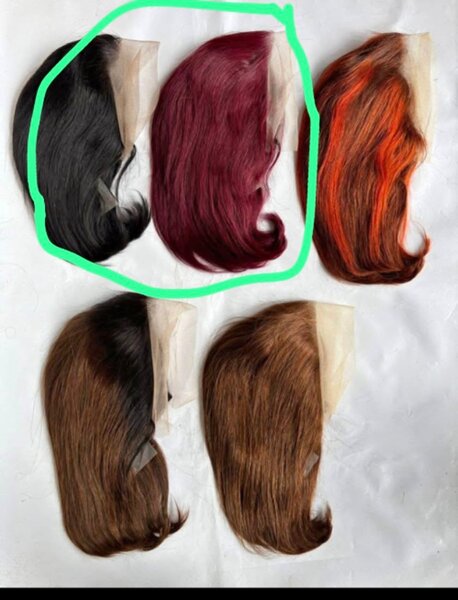 Perruque coupe carré frontal