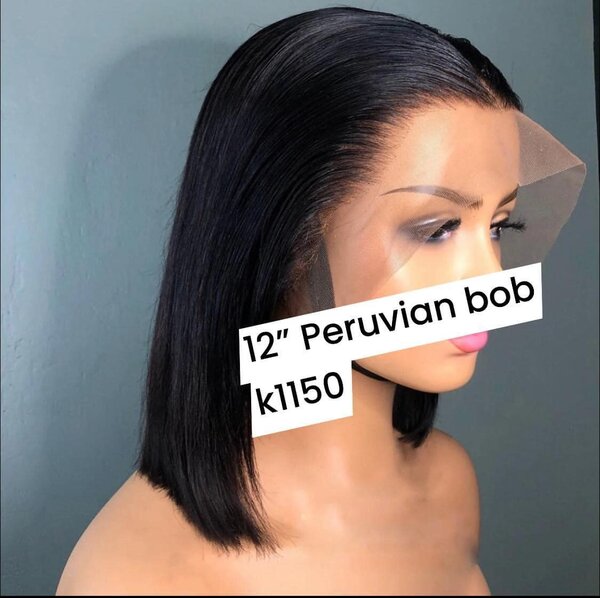 12" Peruvian bob 