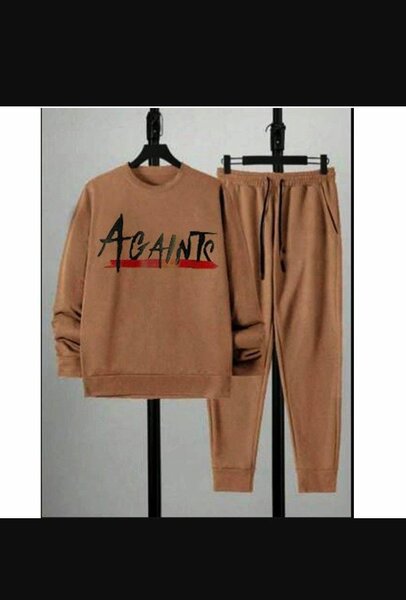 Men's printed track suit