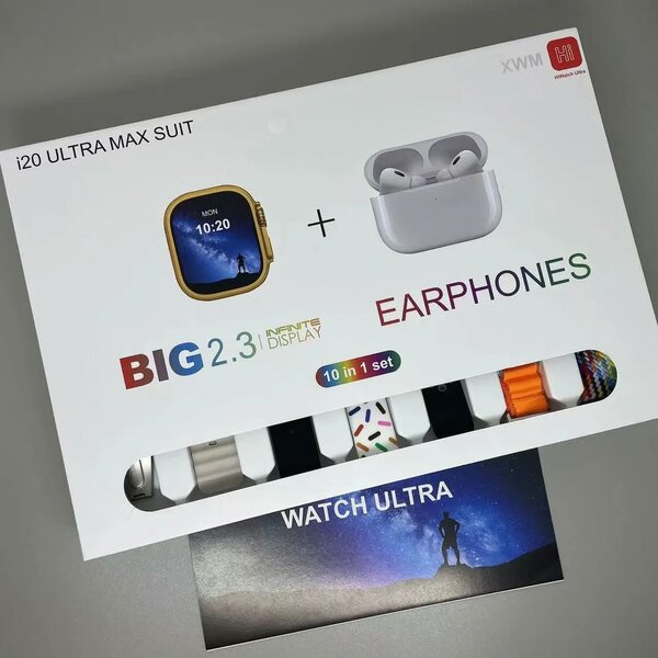 Mobile smart watch and earpod
